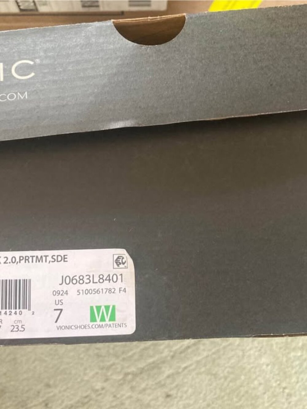 Vionic 23Walk 2.0 Sneaker women’s size 7W. NIB - Picture 6 of 6